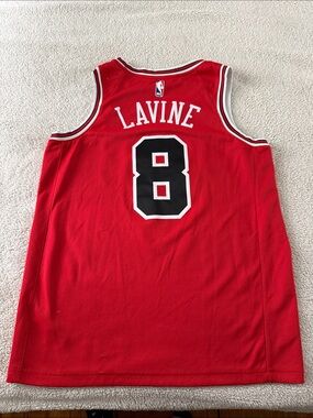 Chicago Bulls #8 Zach Lavine NBA Swingman Home Nike Jersey